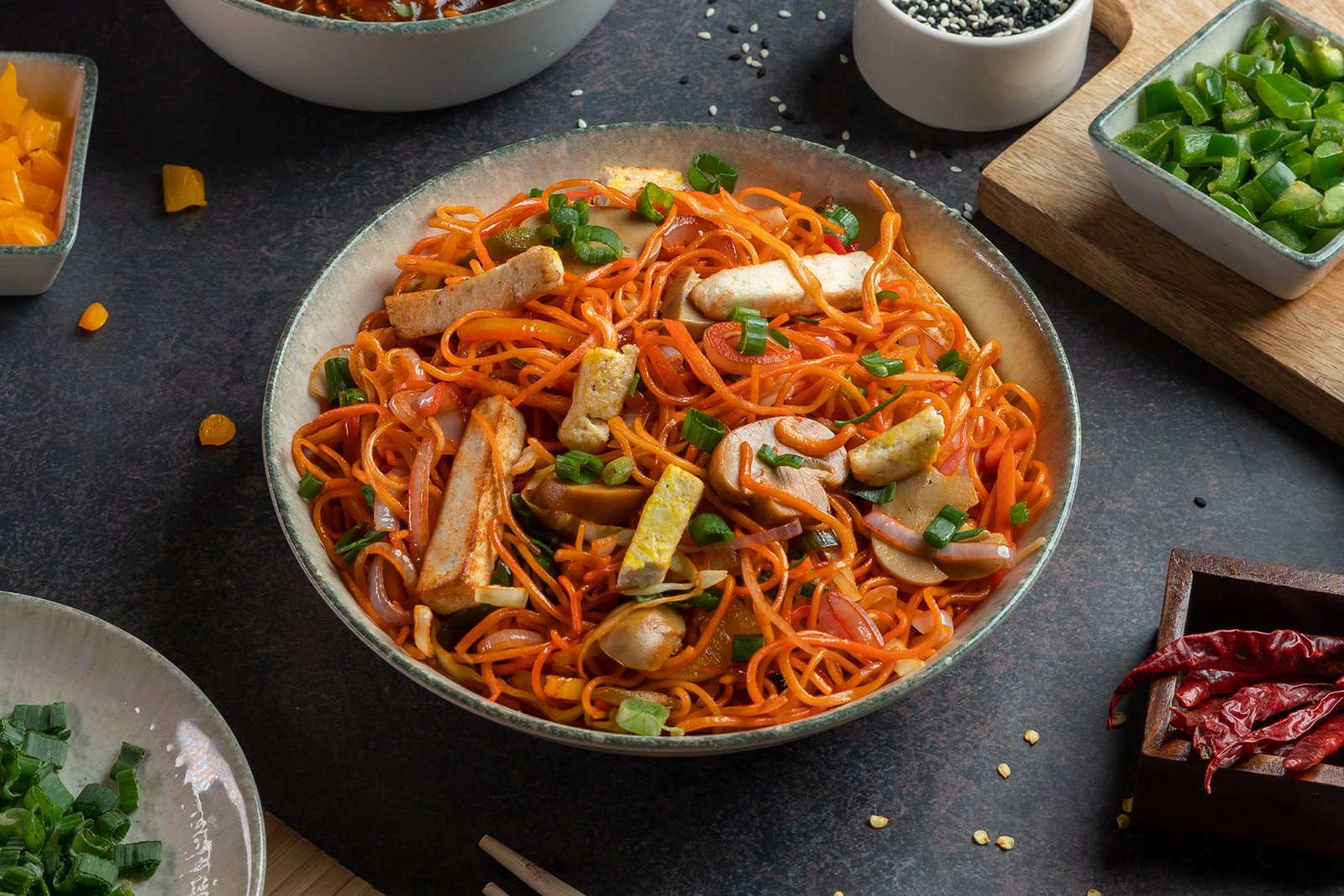 Veg Schezwan Noodles
